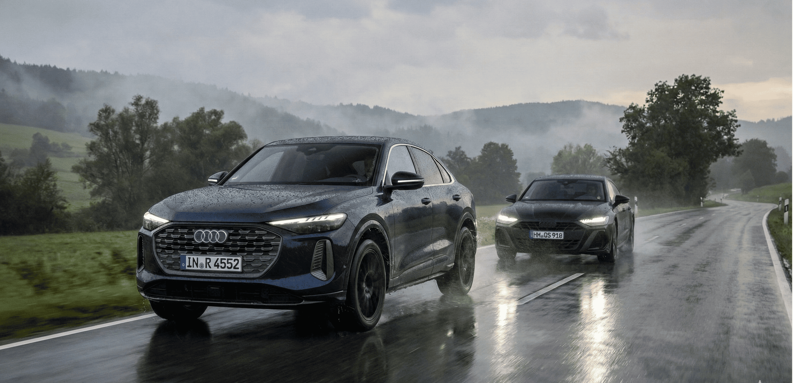 Illustration V6 TDI Audi : ce diesel hybride peut rouler sans une goutte de pétrole