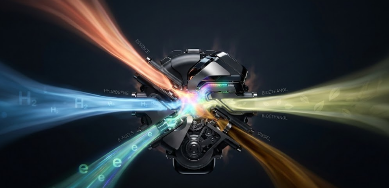 Illustration Ces nouveaux moteurs thermiques qui roulent à tout : essence, hydrogène, e-fuels et diesel