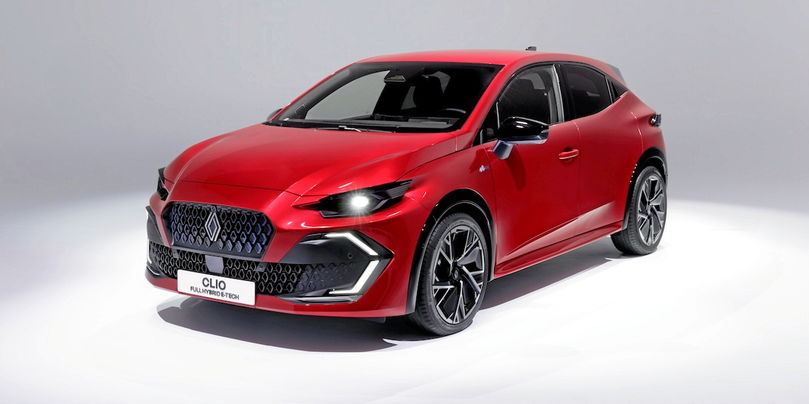 Illustration Renault Clio 6 hybride : 160 ch dès 24 600 € ou 240 €/mois