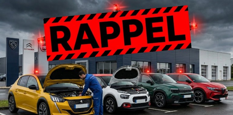 Illustration Rappel Stellantis 2026 : 212 700 véhicules hybrides 48V en France, risque d'incendie confirmé, votre modèle est-il concerné ?