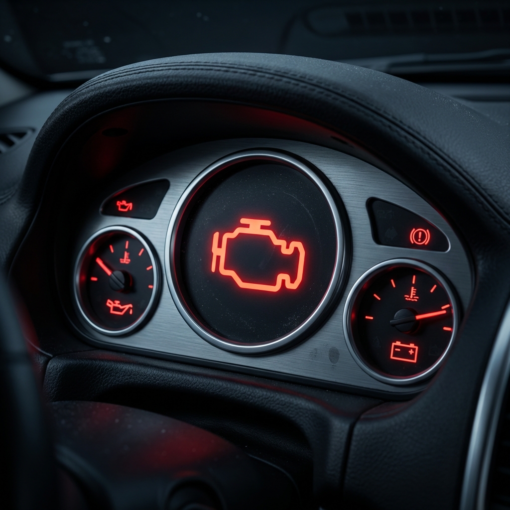 Illustration Voyant moteur allumé : les 3 cas où vous risquez la casse totale