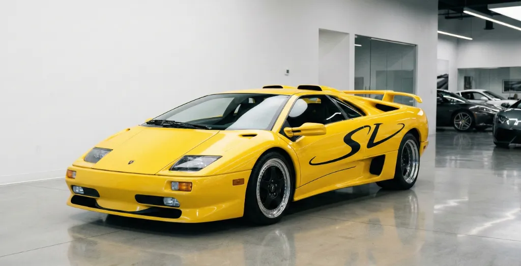Illustration Quand Volkswagen a greffé un W16 sur une Lamborghini Diablo